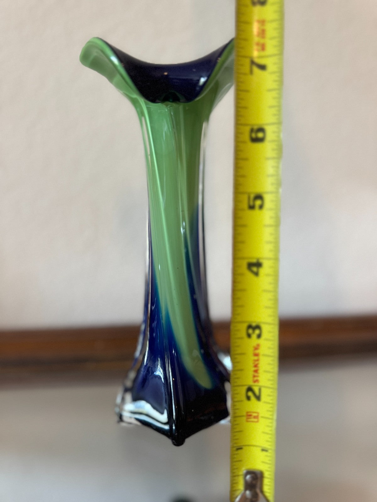 Vintage Porcelain Fuji Quality China Vase – Hand Painted Iris Flowers