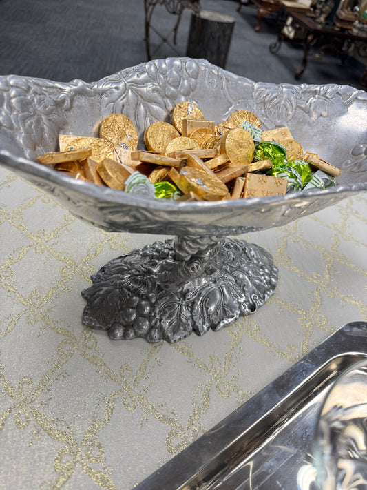 Arthur Court Grape Decorative Fruit Bowl