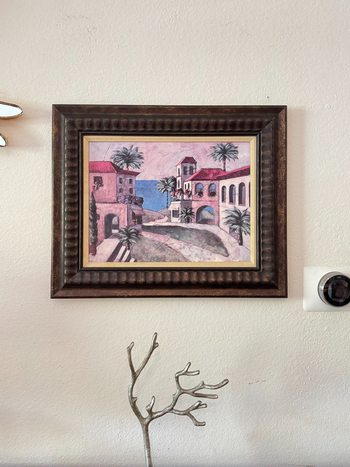 “Small Palisades II” Framed Art by John & Elli Milan – 19x22