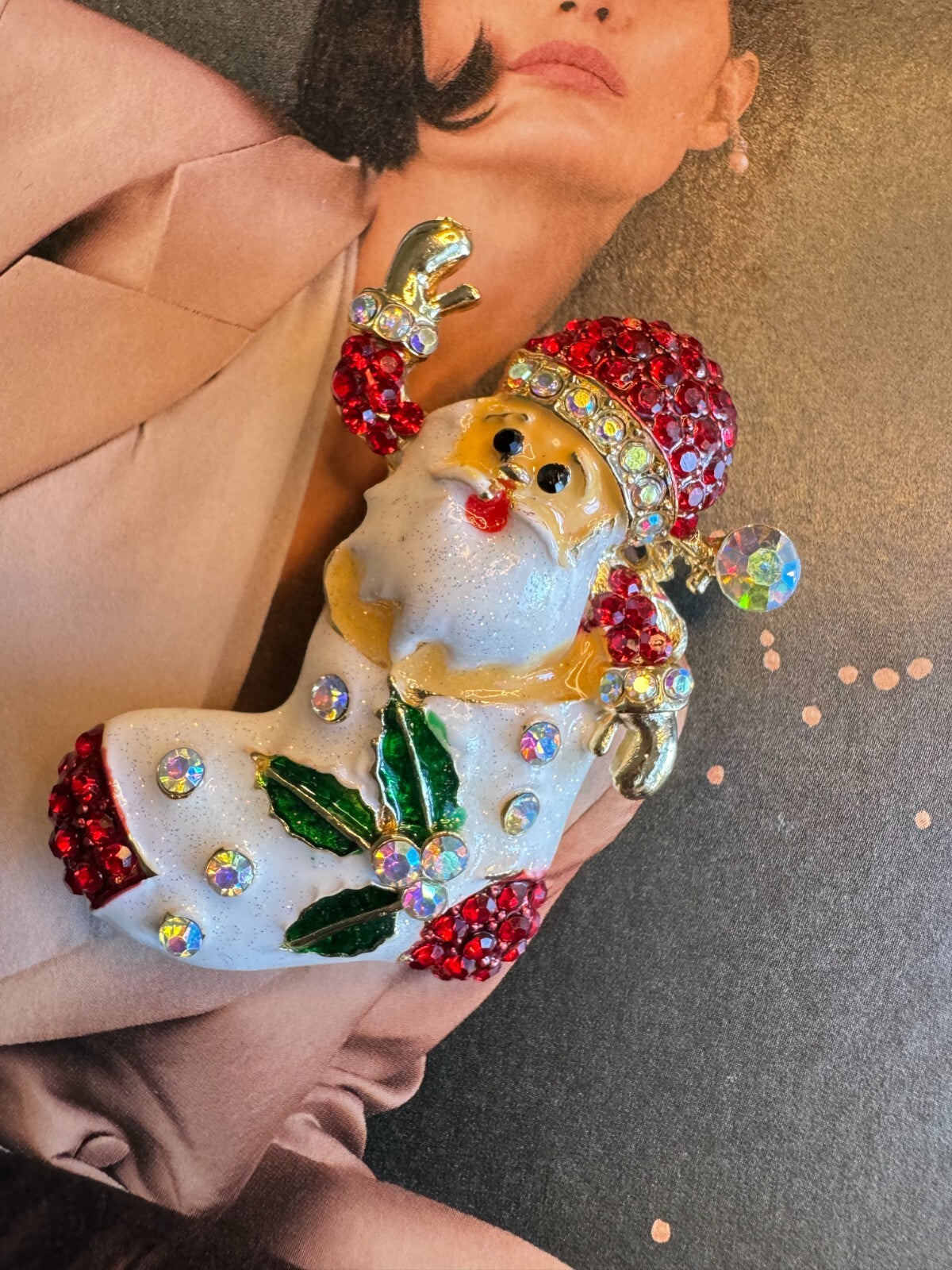 Santa Claus   Brooch | Christmas Boots |Women unisex| Free Shipping 2-5 Day