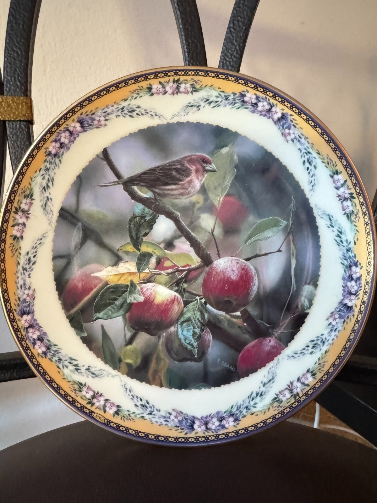 Lenox Collectible Plate - “Signs of Autumn” by Terry Isaac, Limited Edition