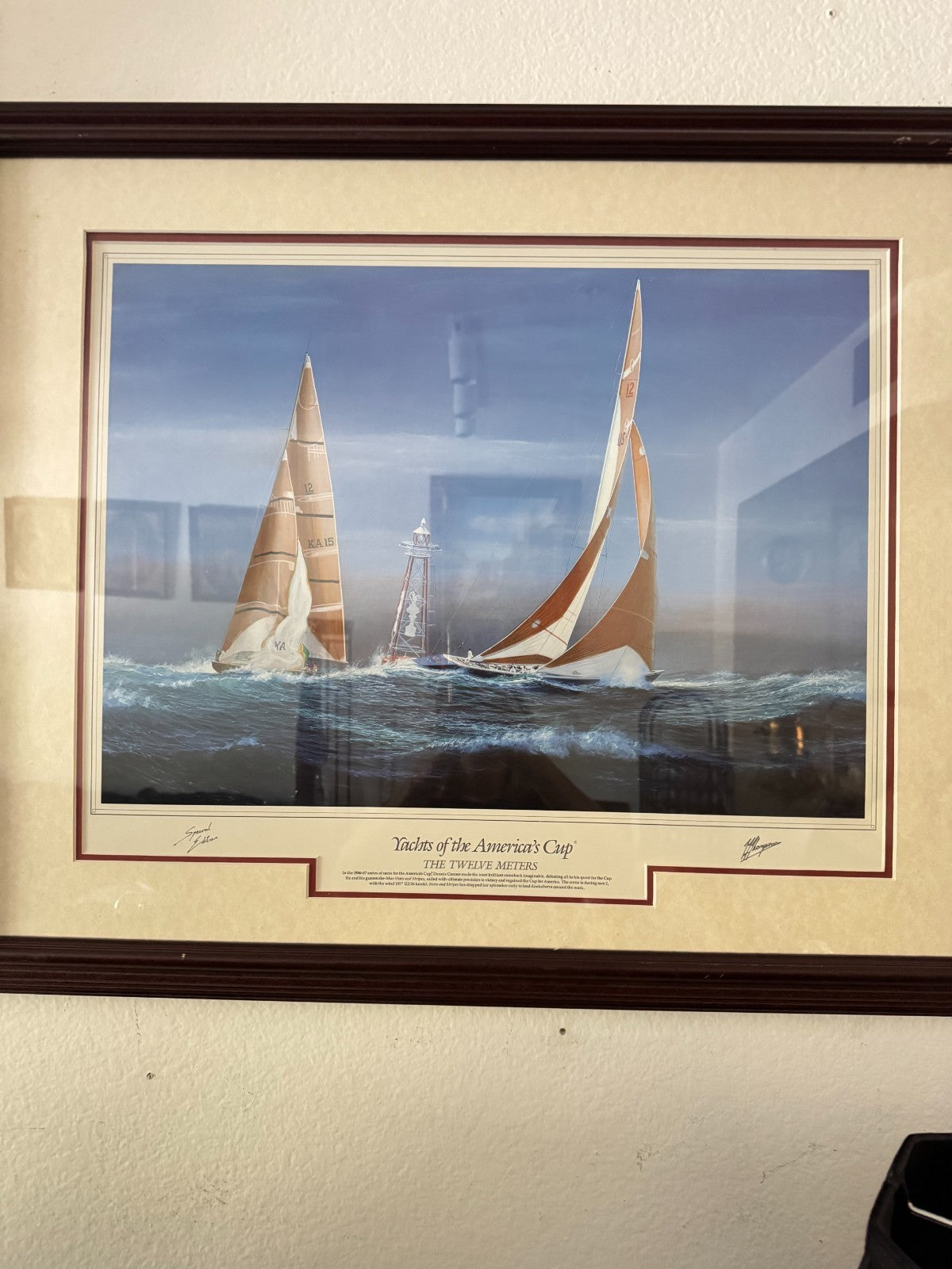 Limited Edition “Yachts of the America’s Cup – The Twelve Meters” by H. Thompson