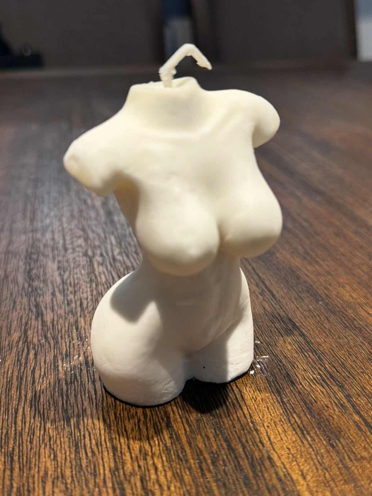 Set of 2 Male And Women Body Candle 4 inch (10cm) Torso Candle Soy wax candle
