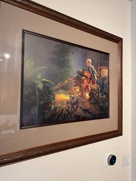 Craig Alan “Noah’s Ark” Limited Edition Framed Print 1250/2500 42”x35” Signed