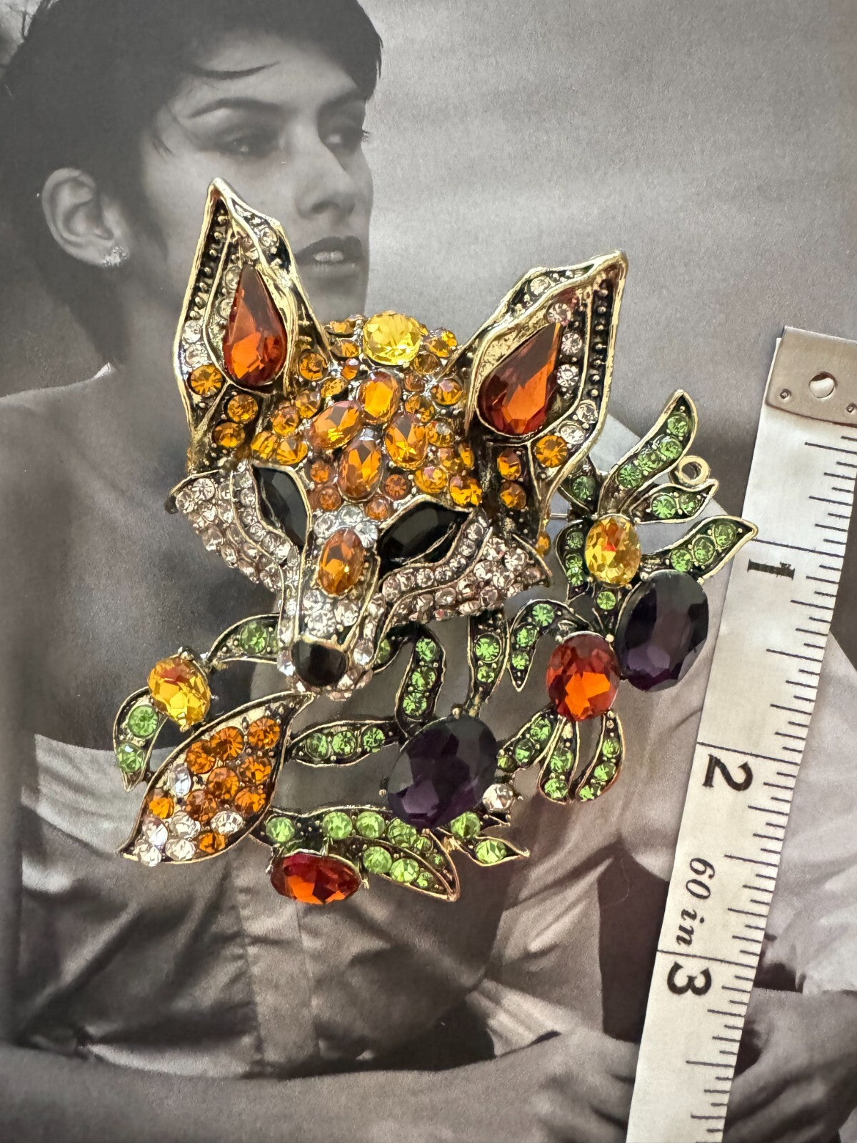 Set Of Jewelry Necklace, Brooch, Earring  Gift Box  Fast Free Shipping