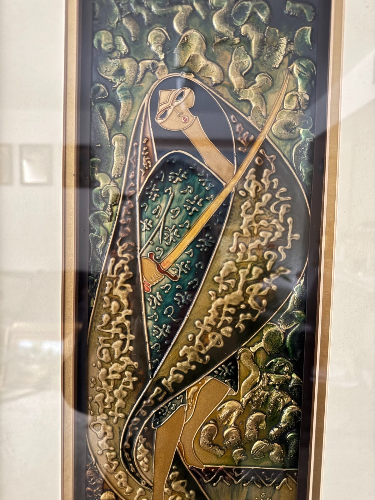 Framed Limited Edition Embossed Artwork 3D "Princess of Persia" – Fantasy 2000