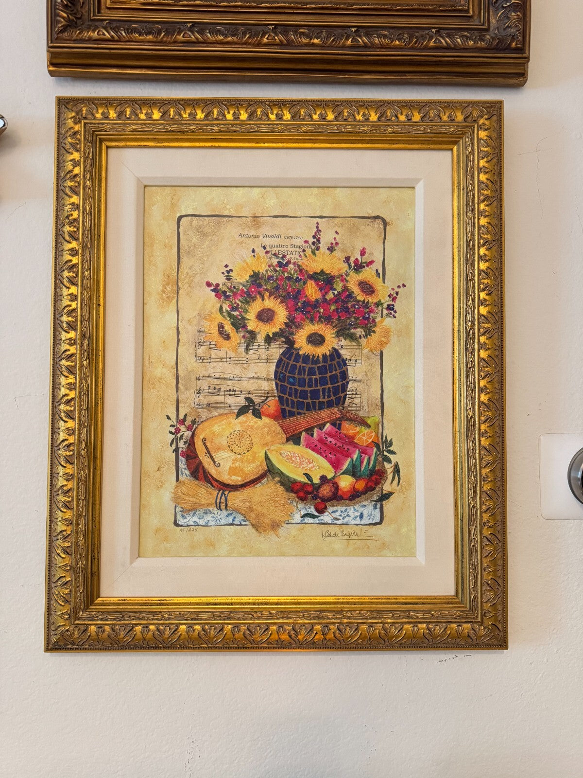 Marisol Bustamante “Summer – Four Seasons Suite” Giclée on Canvas 25/225 Vivaldi