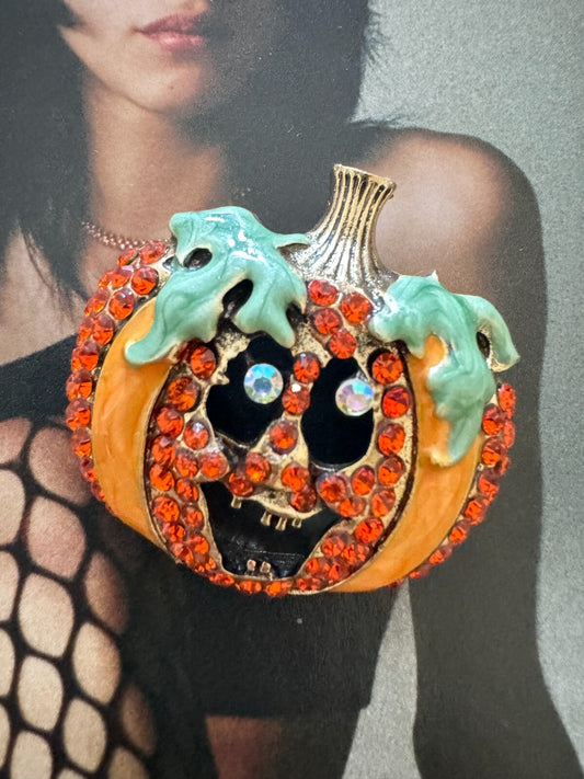 Halloween Brooch 2 pieces |Pumpkin Ghost| Party Accessories Free Shipping 2-5Day
