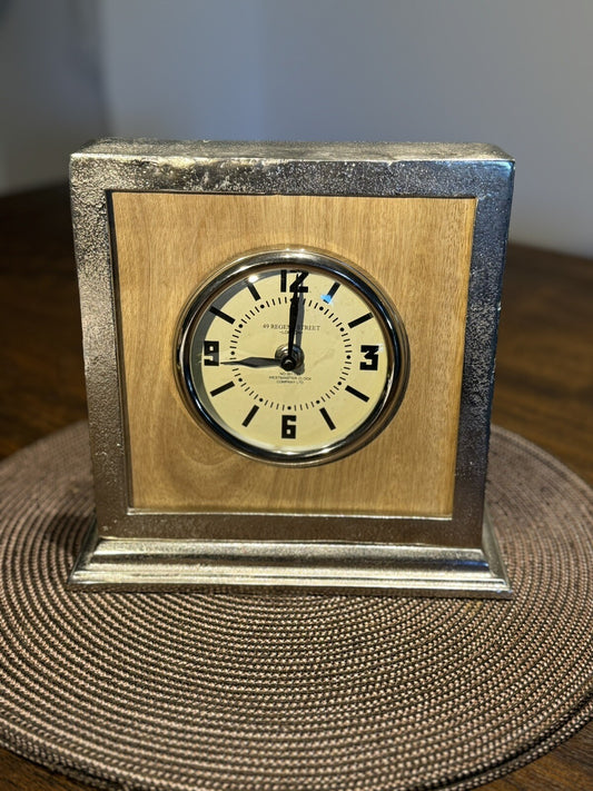 Vintage 49 Regent Street Desk Clock