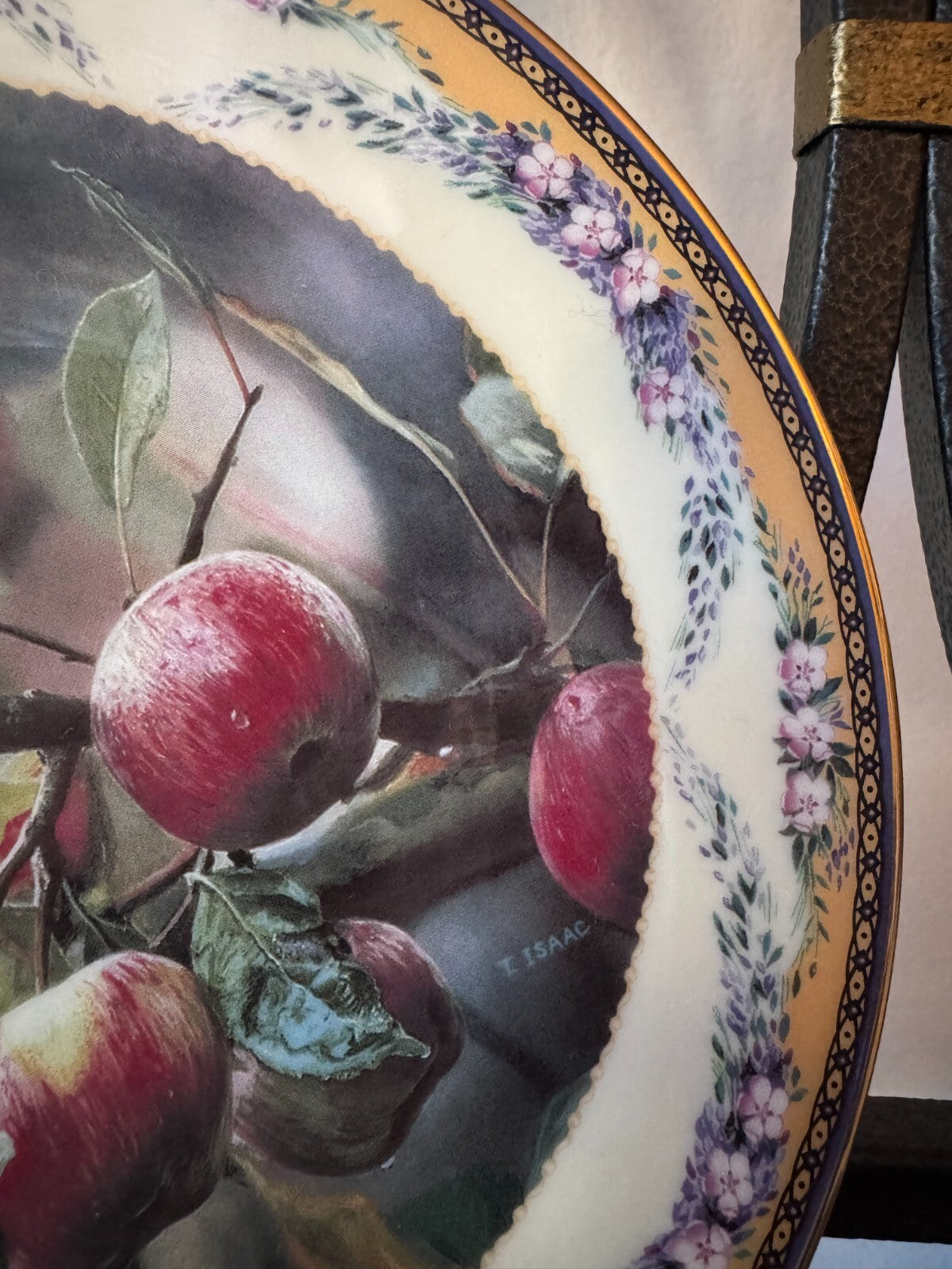 Lenox Collectible Plate - “Signs of Autumn” by Terry Isaac, Limited Edition