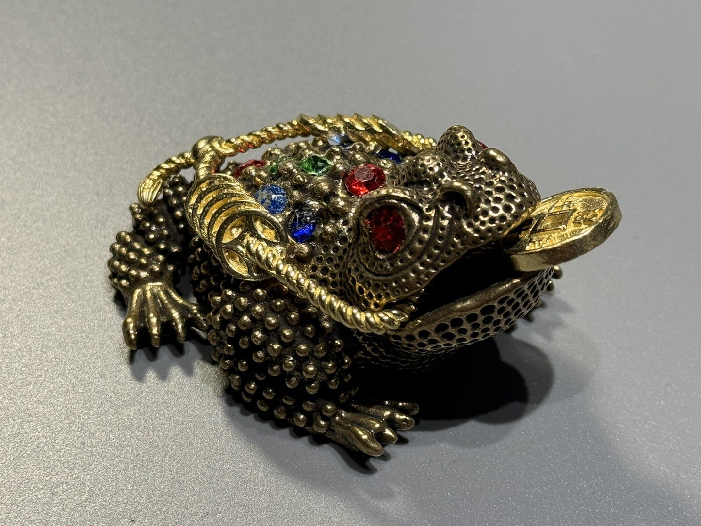 Collectible Miney Frog  Miniture Figurines  Collectible Luck Talisman For Money