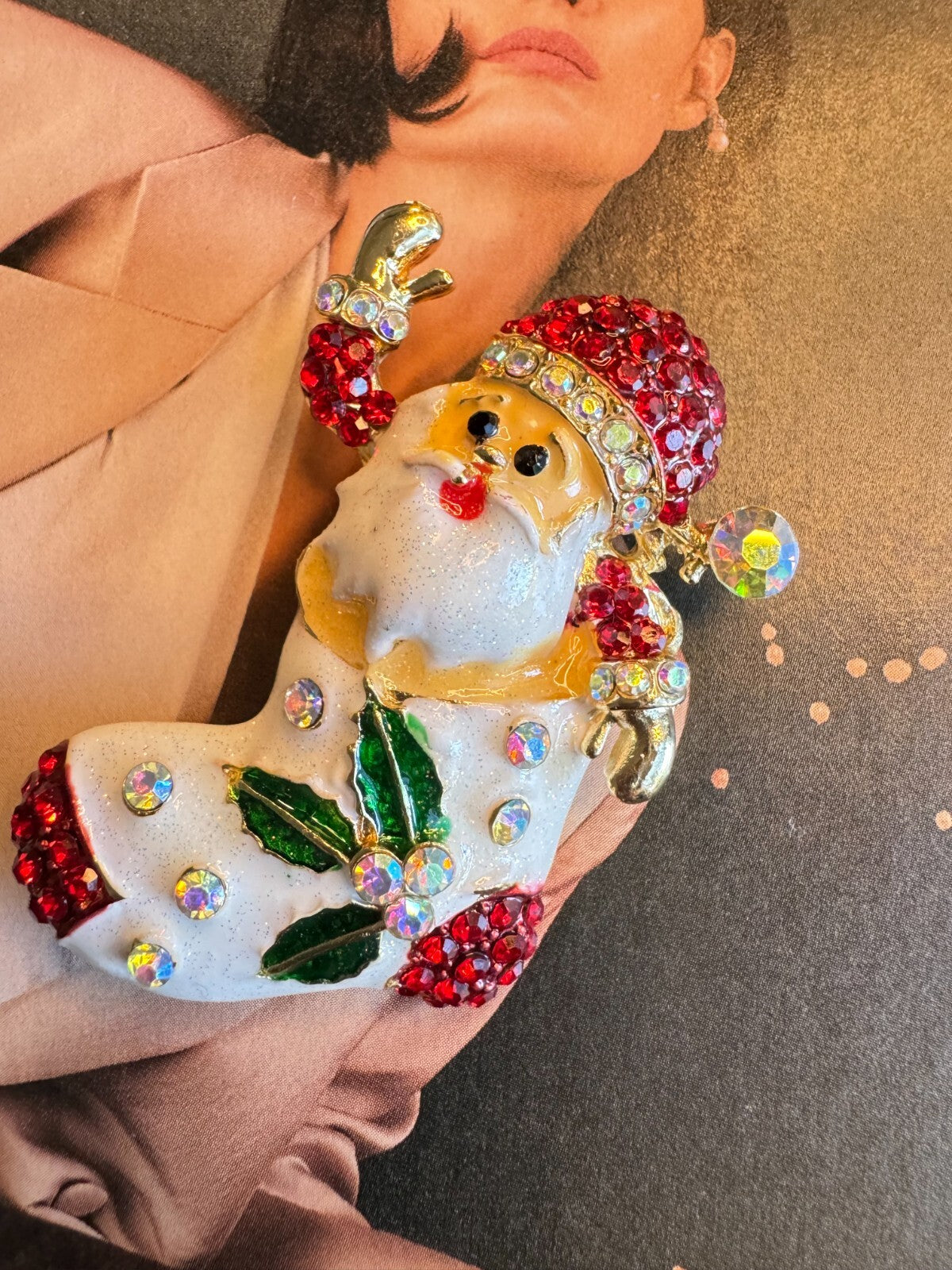 Santa Claus   Brooch | Christmas Boots |Women unisex| Free Shipping 2-5 Day
