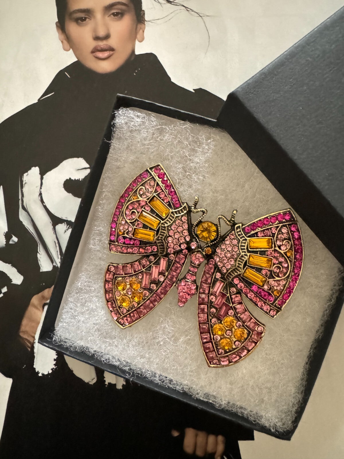 Rhinestone Brooch Gift Box| Party Casual Pin Women Unisex Free Shipping 2-5 Days