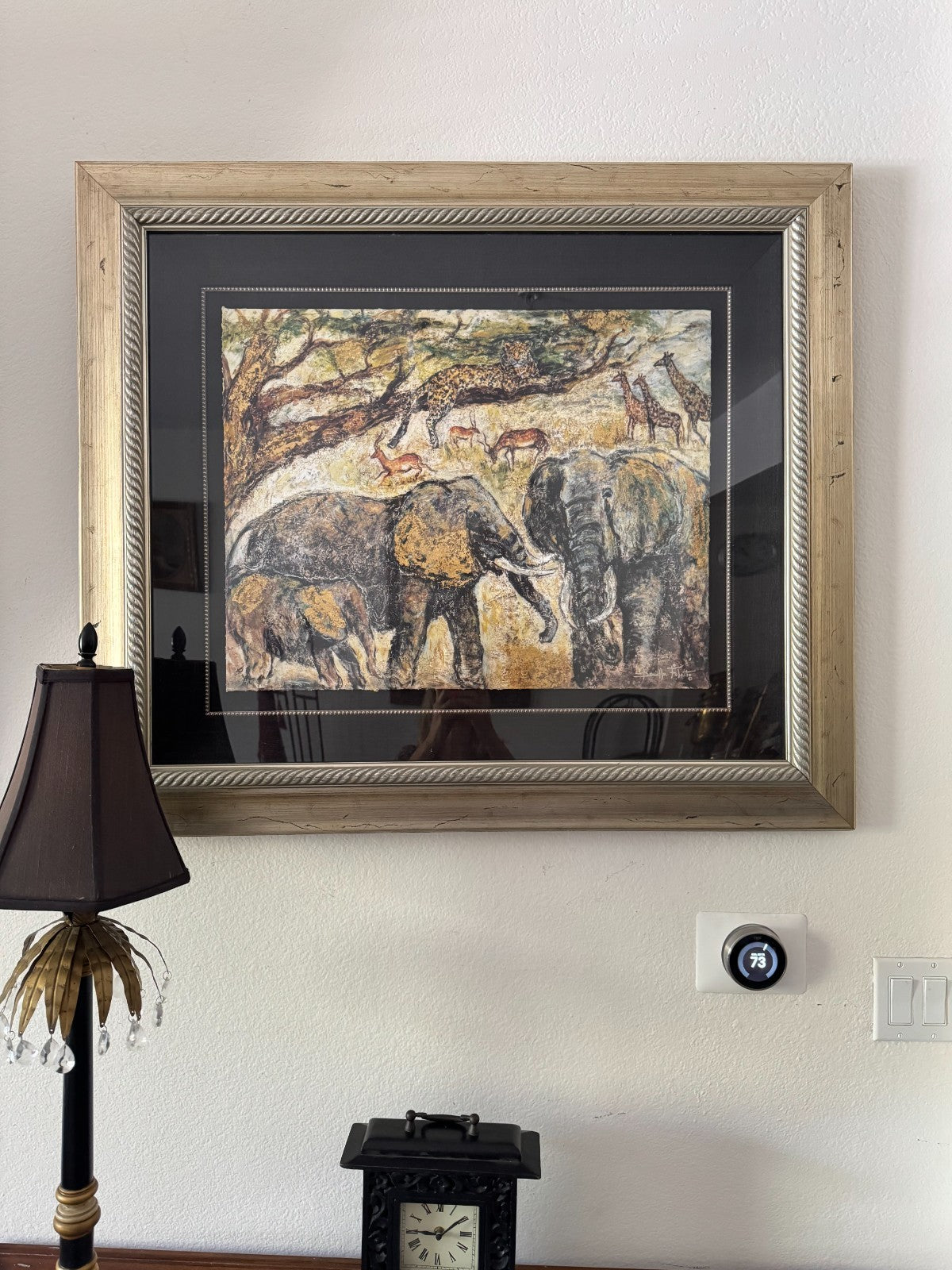 Danielle Follett Limited Edition African Wildlife Print A/P 15/20 - Elephants,