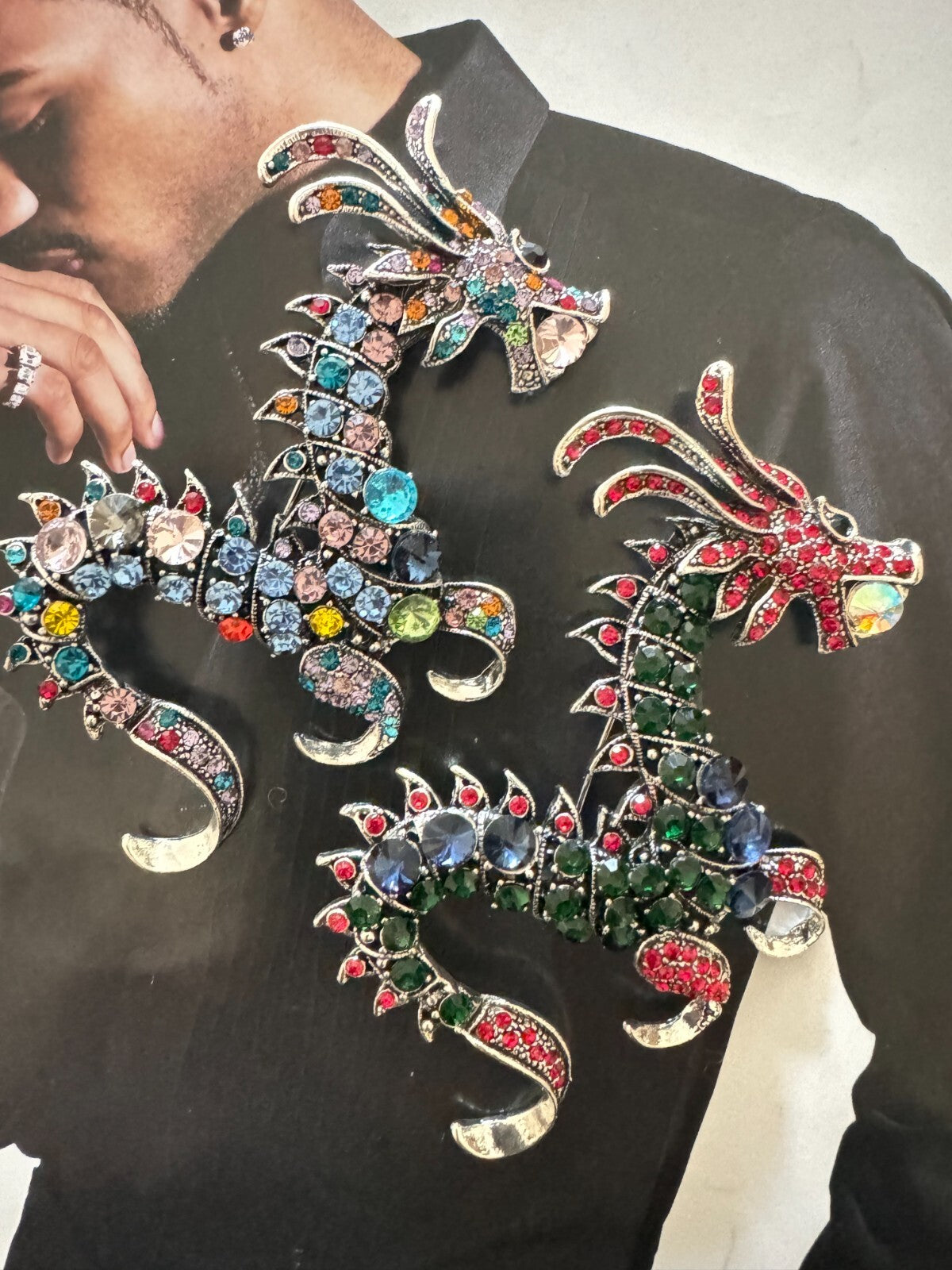 Dragon Brooches Pendant| Party Casual |Women Unisex Pin |Free Shipping 2-5Day