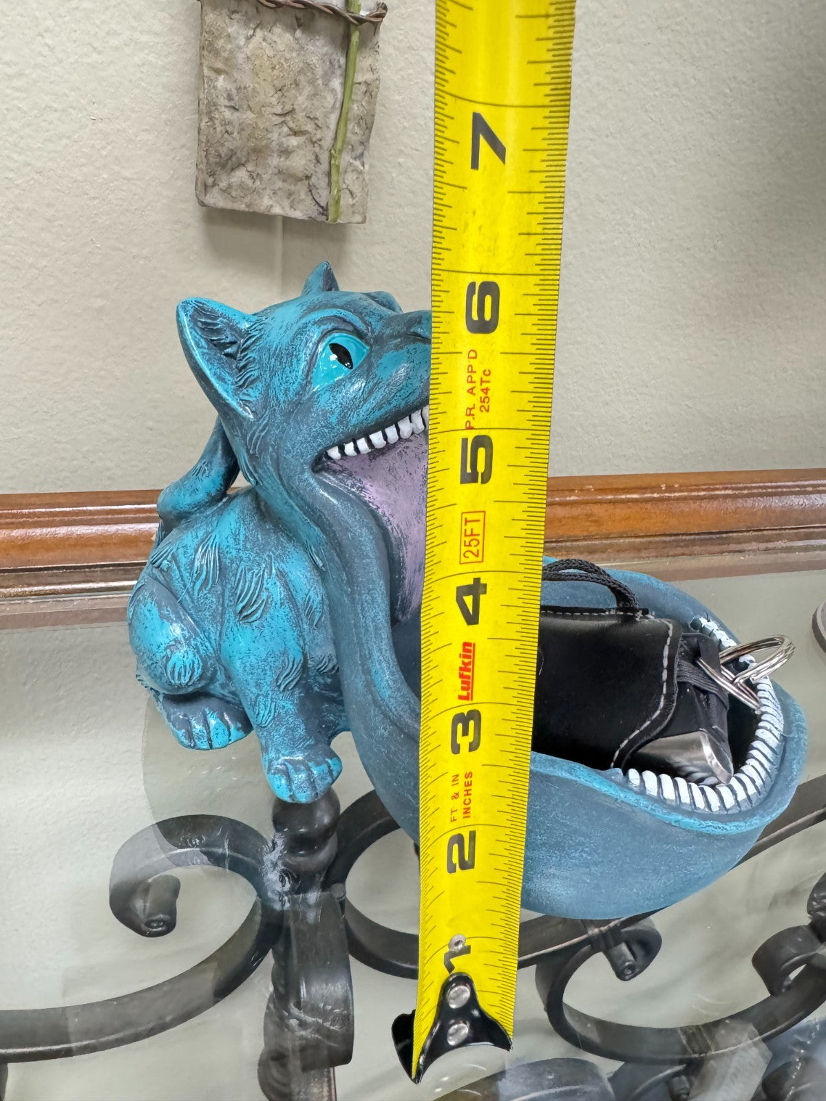 Big Mouth Storage Bowl Cat Statue, Halloween Decoration, Wide Mouth Storage Box,
