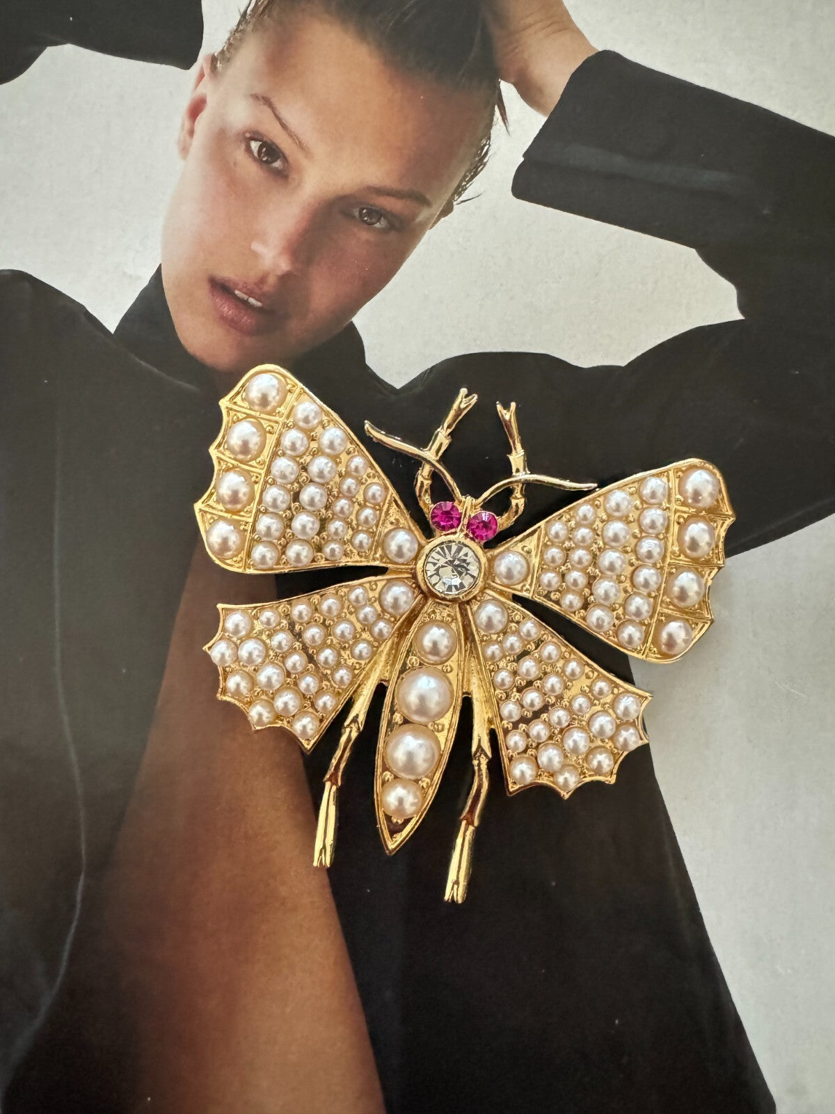 Pearls Butterfly  Brooch |Gift Box Pin Women Unisex Party|Free Shipping 2-5 Days