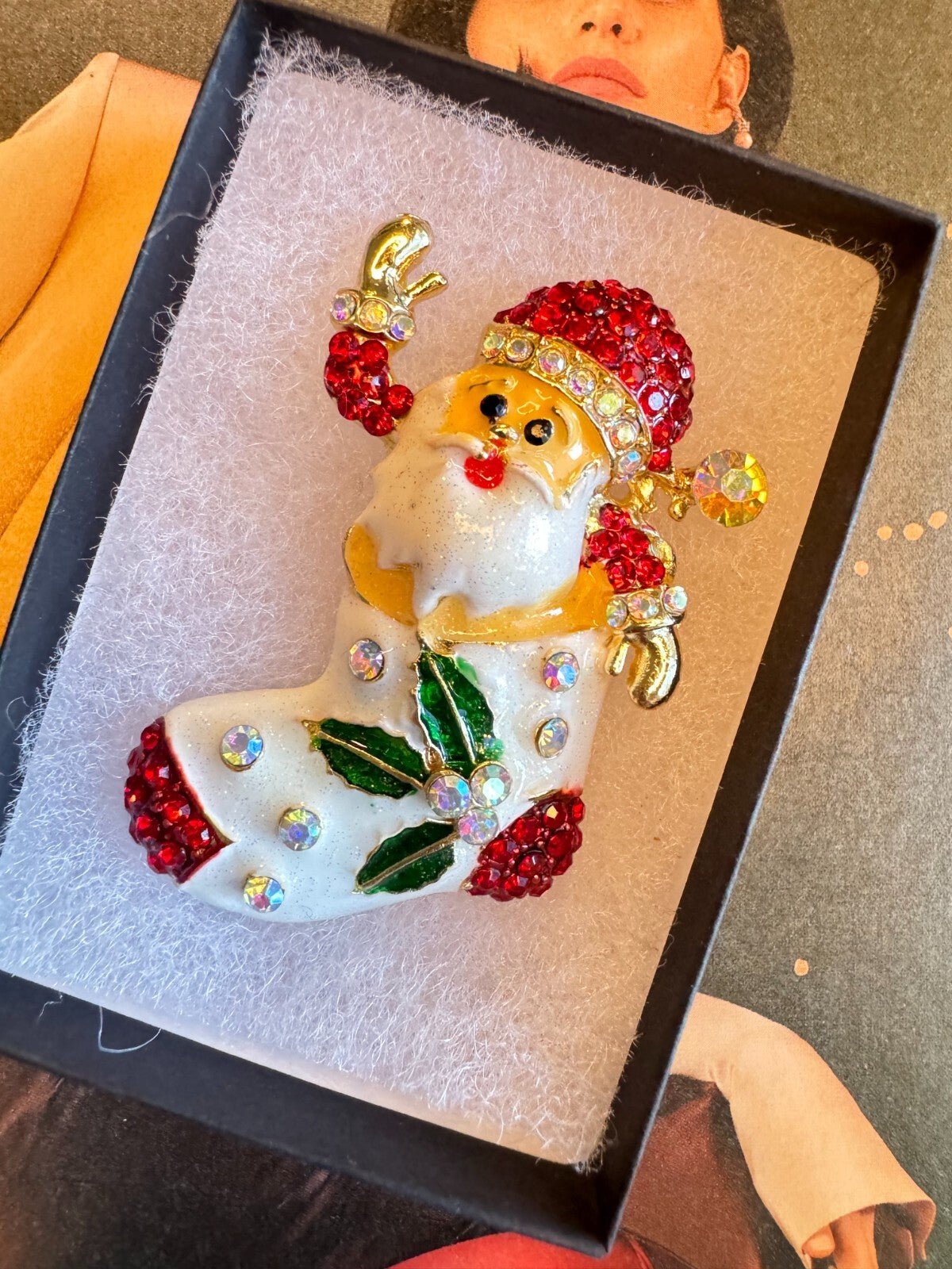 Santa Claus   Brooch | Christmas Boots |Women unisex| Free Shipping 2-5 Day