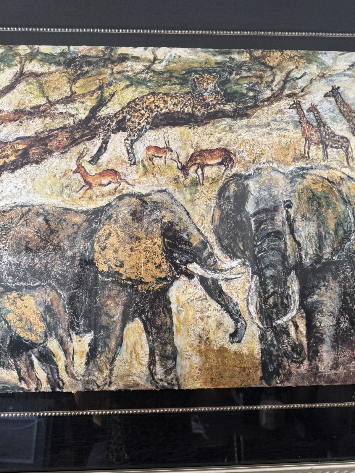 Danielle Follett Limited Edition African Wildlife Print A/P 15/20 - Elephants,