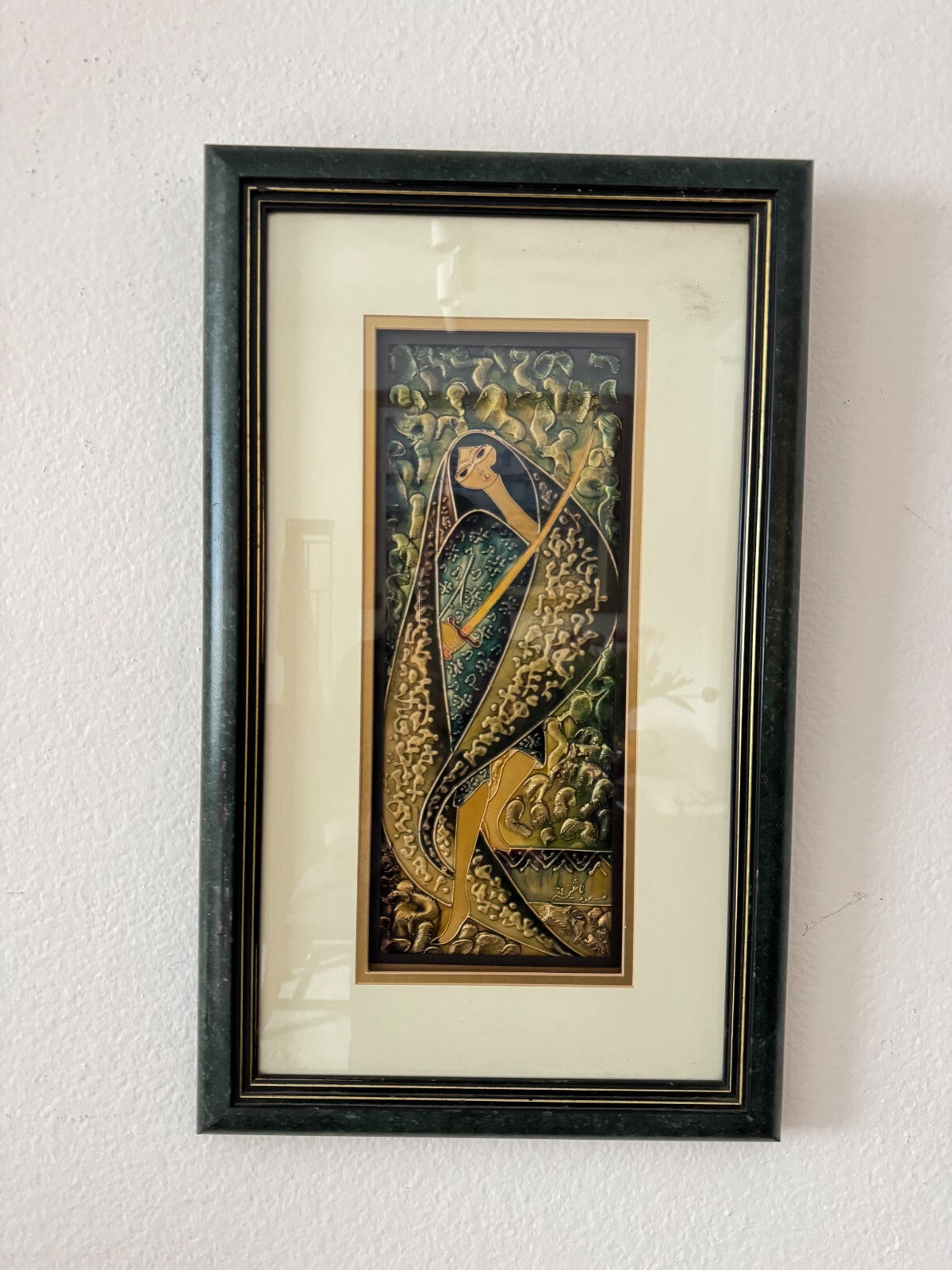 Framed Limited Edition Embossed Artwork 3D "Princess of Persia" – Fantasy 2000
