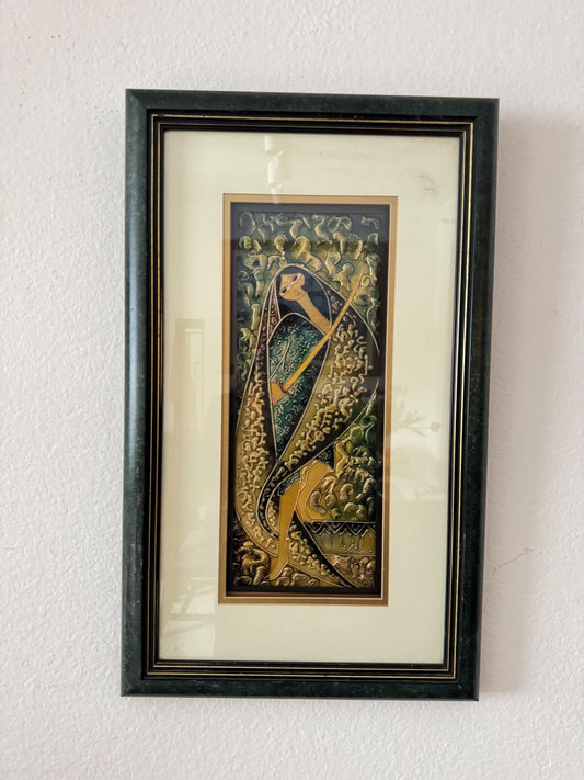 Framed Limited Edition Embossed Artwork 3D "Princess of Persia" – Fantasy 2000