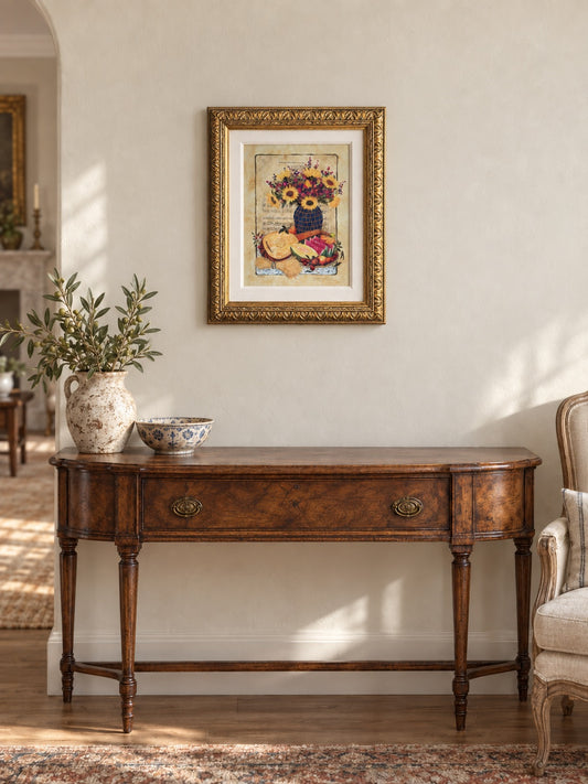 🌻 Marisol Bustamante “Summer” Limited Edition Canvas Art in Ornate Gold Frame
