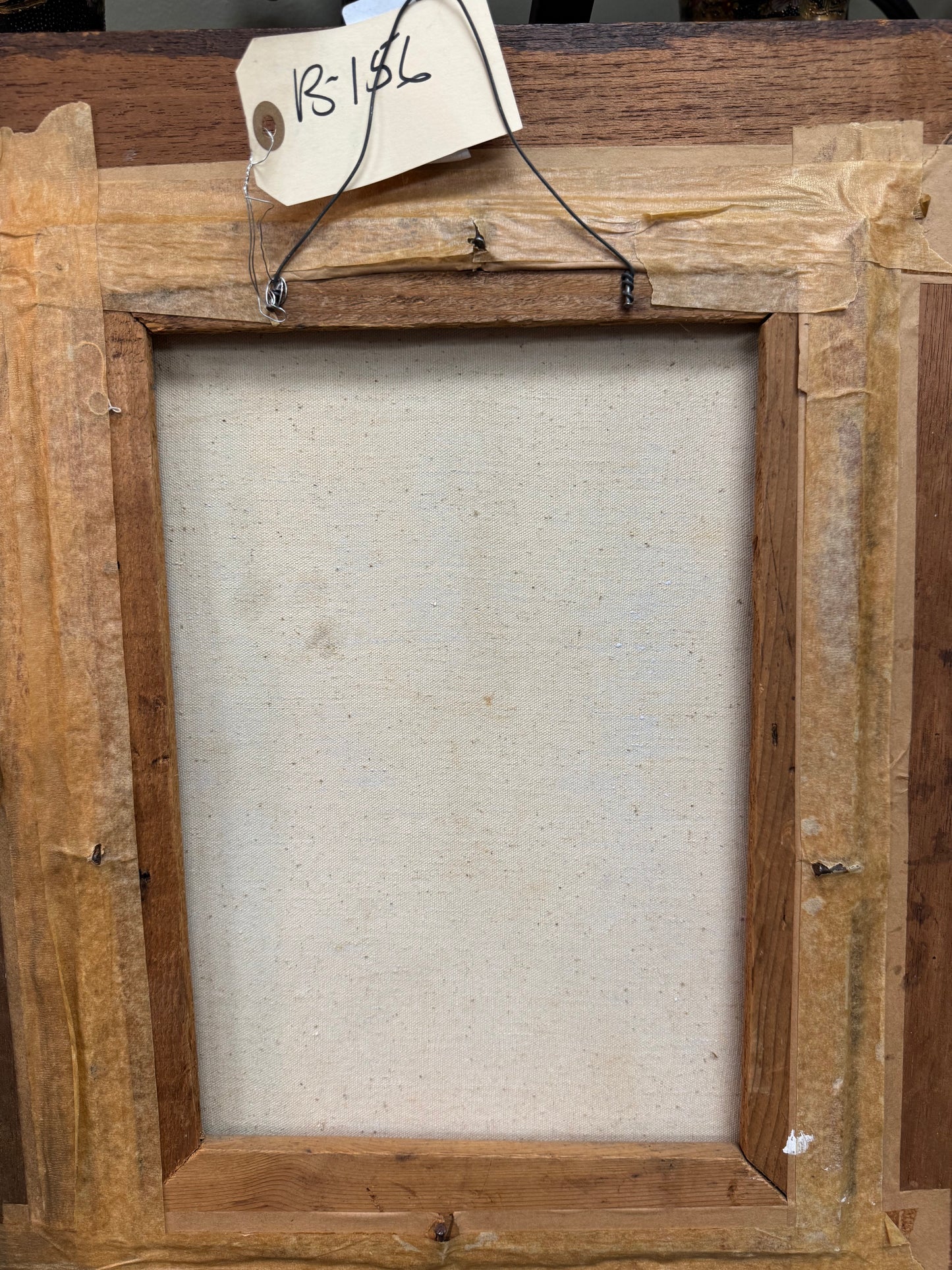 Original Oil Painting by F. Marcelli, Signed 1971, European Still Life in Rare Deep Shadowbox Gilt Frame