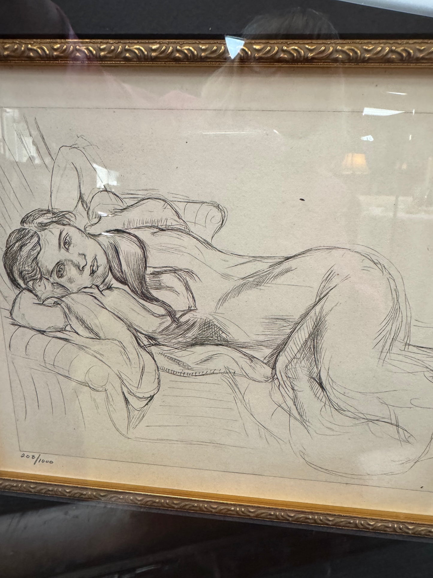 Henri Matisse “Planche XXI” Limited Edition Offset Lithograph | Framed | COA | Edition 208/1000