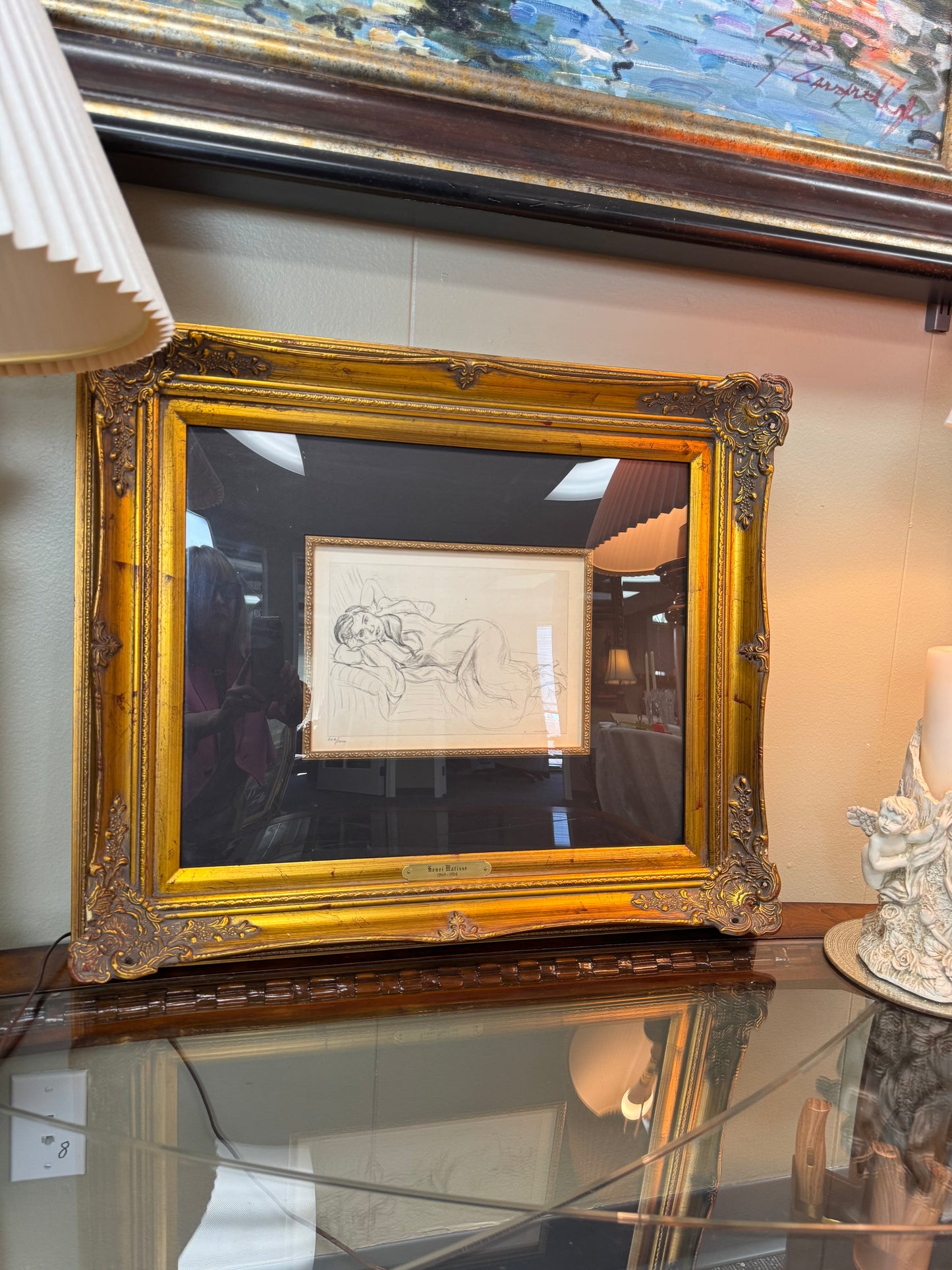 Henri Matisse “Planche XXI” Limited Edition Offset Lithograph | Framed | COA | Edition 208/1000