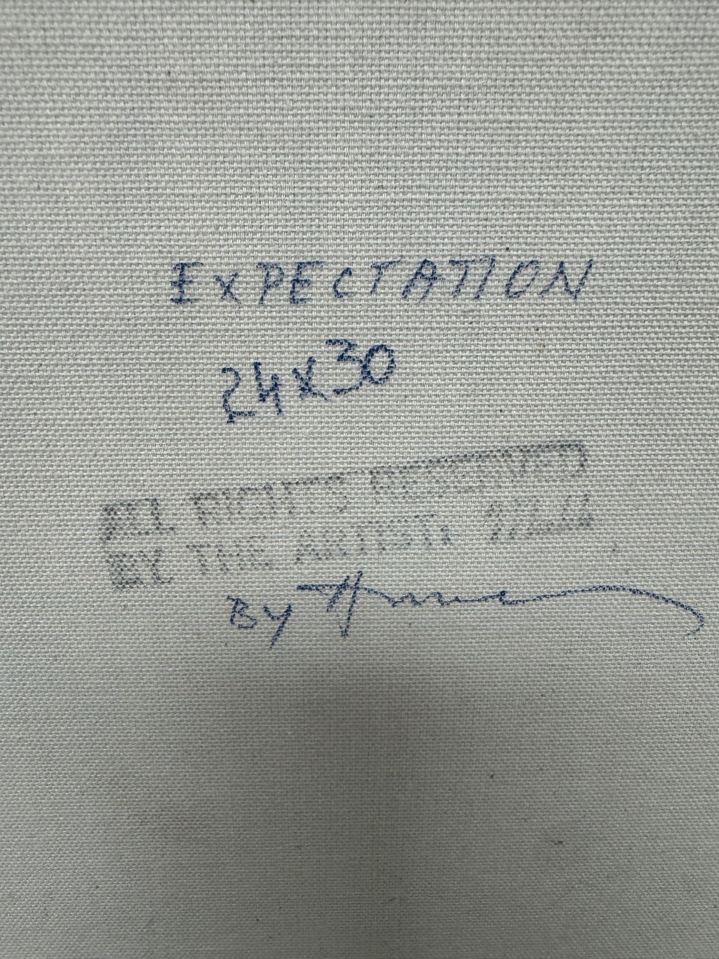 Original Americo Makk Oil Painting – “Expectation” – Signed Portrait – Framed – 24×30