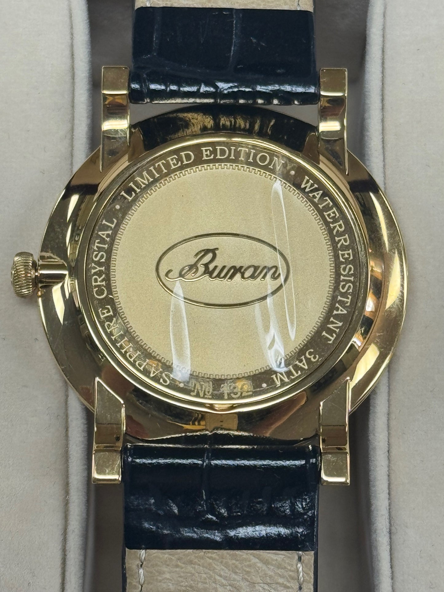 Buran Ultra Thin Swiss Made Mechanical Watch – New Old Stock