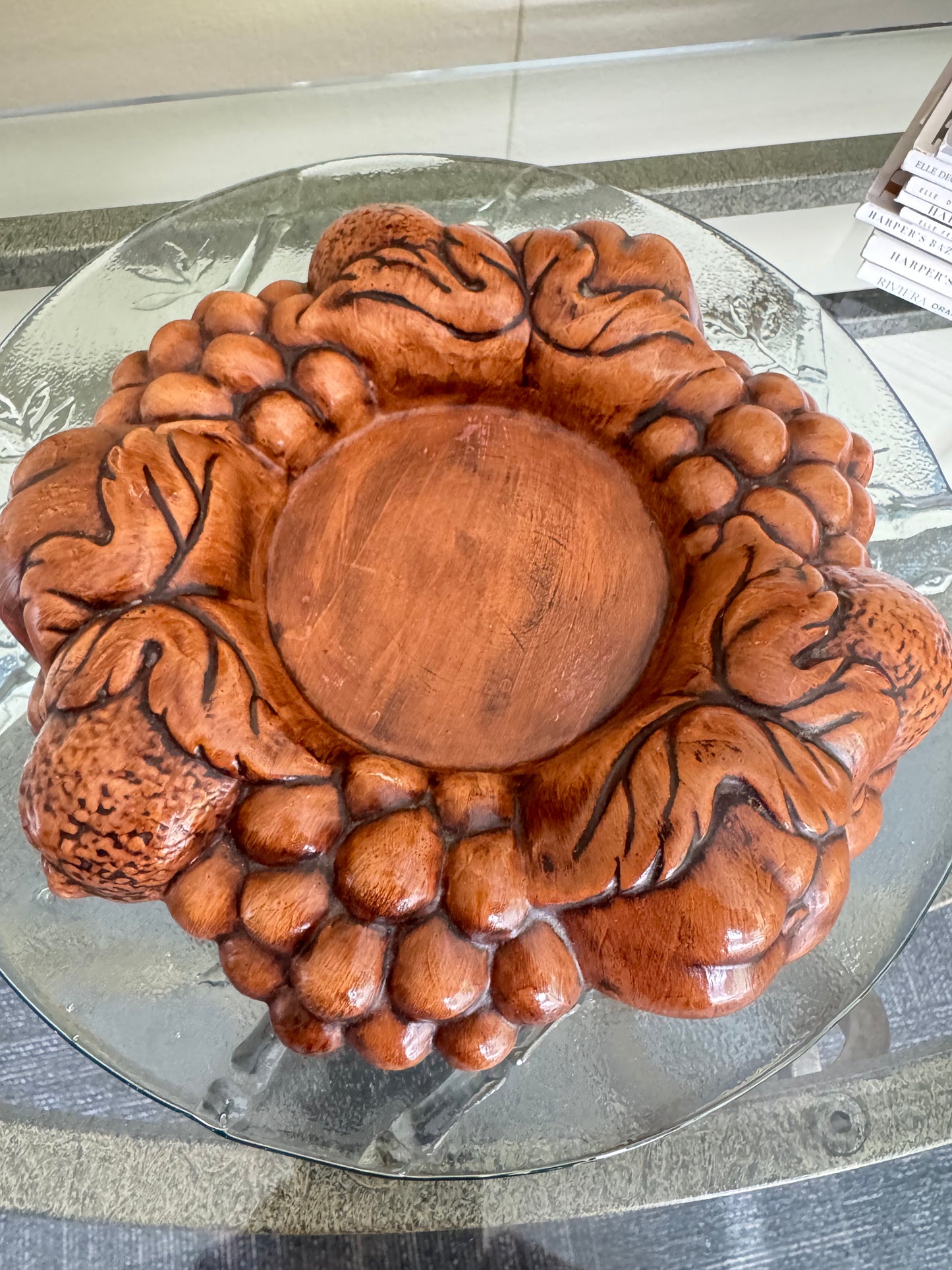 Vintage Ceramic Bowl Ashtray  1974 Signed Jamar Mallory