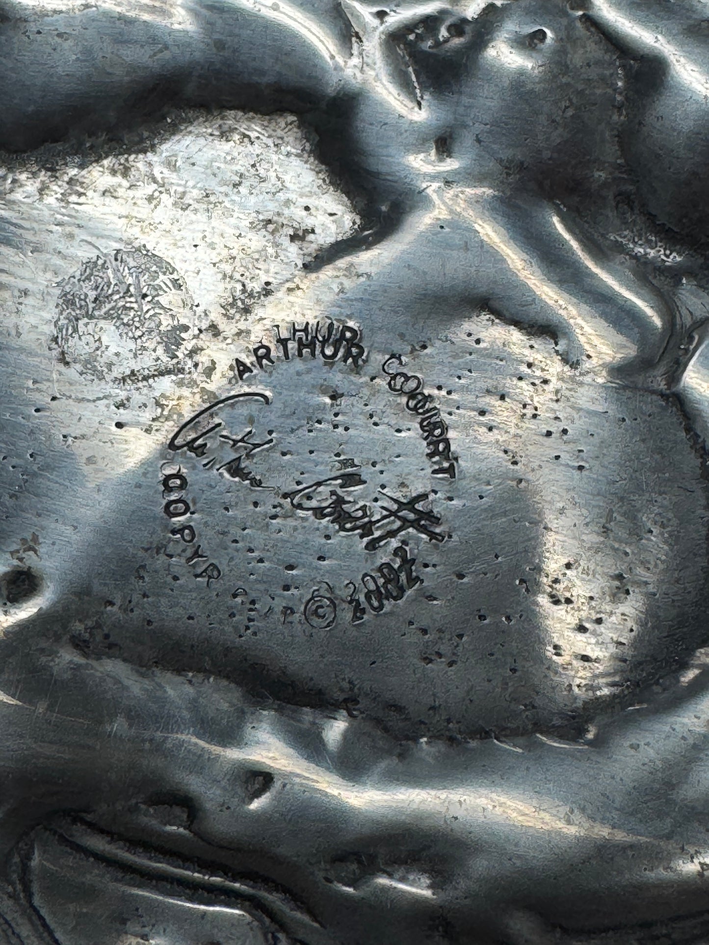 Arthur Court Grape Decorative Fruit Bowl