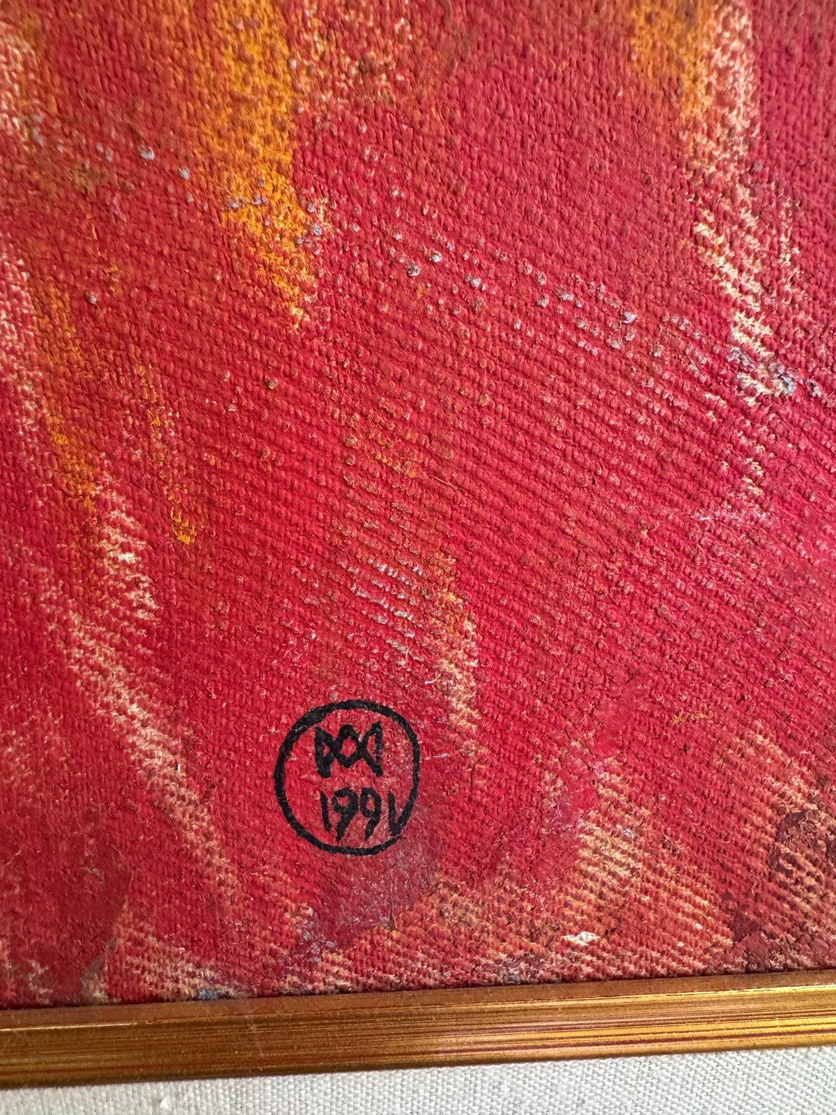 Alexander P. Mochalov – “Two” (1991) Original Oil Painting – LOCAL PICKUP ONLY